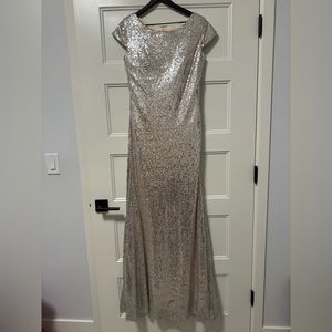 Beautiful gold sequence dress